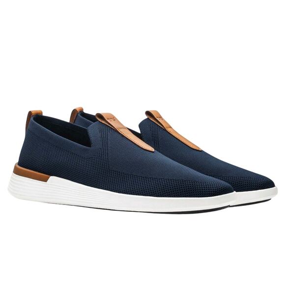 Wolf & Shepherd SwiftKnit Slip On Loafer Navy Blue Shoes Size 11 Mens Comfort main image 15